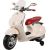Lean Cars White Electric Scooter Vespa GTS 300