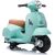 Lean Cars Turquoise Electric Scooter Vespa GTS 300 Mini