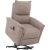 Recliner armchair GIANNI with electric lifting mechanism, beige