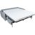 Sofa bed BRANDON 3-seater, bluish-gray mélange