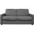 Sofa bed PROVO 2-seater, dark grey