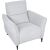 Recliner armchair MIAMI with electric mechanism, light beige