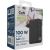 CHARGER USB 100W 4PORT GAN/TA-UC-PDQC100LCD-01-BK GEMBIRD