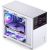 Obudowa Jonsbo D31 Screen Micro-ATX, Szkło Hartowane - biała