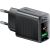 Charger Acefast A98 30W GaN USB-C/USB-A black