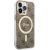 Guess GUBPP13XH4EACSW Magsafe maciņš ar bezvadu lādētāju iPhone 13 Pro Max | brūns