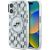 Karl Lagerfeld Hard IML Monogram Karl&Choupette Head MagSafe Case Aizsargapvalks priekš Apple iPhone 16
