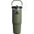 Stanley Termokrūze ar salmiņu The IceFlow Flip Straw 2.0 Tumbler 0,89L tumši zaļa
