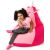 Go Gift Sako bag pouf Unicorn pink-light pink L 105 x 80 cm