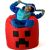 Go Gift Minecraft red XXL 110 x 90 cm Sako bag pouffe