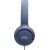 JBL Tune 520CB stereo vadu USB-C saliekamie auss austiņas ar mikrofoniem un balsi kontrolējošu tālvadību zils