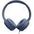 JBL Tune 520CB stereo vadu USB-C saliekamie auss austiņas ar mikrofoniem un balsi kontrolējošu tālvadību zils