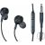Samsung EO-IG955 AKG Tuned Universālas Stereo 3.5mm austiņas ar mikrofonu 1.2m vadu Melna (OEM)
