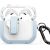 Duxducis Dux Ducis PECP PC+TPU Aizsardzības korpuss - maciņš ar āķi Apple AirPods 4 Balti zils