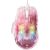 Aula S80 Multi-Color RGB Led Vadu Spēļu Optiskā Pele 7 Pogas 1200-7200dpi ar Caurspīdīgu Korpusu