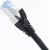 Hama CAT6a S/FTP Tīkla Kabele 10 Gbit/s 10m RJ45 Melna