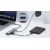 Cudy UH605 PortMate USB-C 5-in-1 Hub Gigabit LAN 3x USB-A 3.0 Power Input Alumīnija Pelēks