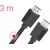 Hama Высокоскоростной HDMI Кабель 3м 4K Ultra HD HDR Ethernet Черный