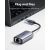 Cudy UE10A USB-A uz Gigabit Ethernet Adapteris Pārnēsājamais Alumīna