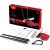 Cudy BE9300 WiFi 7 Bluetooth 5.4 PCIe BE200 Tri Band Antenas Melns
