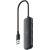 Cudy UH40A USB-A uz 4-Portu USB 3.0 Hub 5Gbps Datu tikai Plastmasa Kompakts Melns