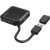Hama USB 3.0 Hub 4x USB-A Ports ar USB-C Adapteri Kompakts Dizains