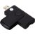 CP ID4 4-in-1 USB 2.0 Kompakts ID karšu lasītājs ar SIM SD Micro SD (8.5x3.3cm) Melns