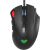 Aula H512 RGB apgaismojuma Pīta vada Spēļu Optiskā pele 12 programmējamas pogas 400-5000dpi Melna