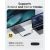 Cudy UH405 PortMate USB-C 5-in-1 Hubs 4K HDMI USB-C PD USB-A 3.0 2.0 Alumīnija Pelēks