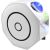 Elight O1 Octagon Lāzera Galaktikas Zvaigžņu Projektors ar Skaņu / Bluetooth Lietotnes Vadība & Tālvadība - Balts