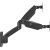 Maclean wall mount for two monitors, 17-32'', 9kg max, mechanical spring, MC-988