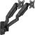 Maclean wall mount for two monitors, 17-32'', 9kg max, mechanical spring, MC-988