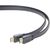 Gembird HDMI male-male flat cable, 1 m, black color