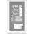 NZXT H3 Flow, tower case white (matte), tempered glass