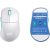 CHERRY XTRFY M64 Wireless, gaming mouse white/turquoise