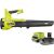 Ryobi ONE+ Cordless Leaf Blower RY18BLB-140, 18 Volt (green/black, Li-Ion battery 4.0 Ah)