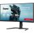 Iiyama G-Master GCB3484WQSU-B1 RED EAGLE CURVED - 34 - black, WQHD, curved, VA, Free-Sync Premium, USB-C, 180Hz panel