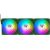 Thermaltake CT140 EX Reverse ARGB Sync PC Cooling Fan Racing Green (Green, Pack of 3, 140 mm)
