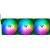 Thermaltake CT140 EX ARGB Sync PC Cooling Fan Racing Green (Green, Pack of 3, 140 mm)