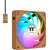 Thermaltake CT140 EX ARGB Sync PC Cooling Fan Gravel Sand (Light Brown, Pack of 3, 140 mm)