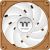 Thermaltake CT140 EX ARGB Sync PC Cooling Fan Gravel Sand (Light Brown, Pack of 3, 140 mm)