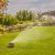 Gardena AquaPrecise above-ground irrigation system (grey/turquoise, with mounting plate and hose connection)