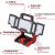 Einhell Cordless Lamp TP-CL 18/3000 Li Set - Solo (red, without battery and charger, including tripod)