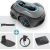 Gardena robotic lawnmower smart SILENO free 800m? set (grey/turquoise, Li-ion battery, with smart gateway, LONA technology)