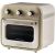 Ariete 3-in-1 Air Fryer and Mini Oven Vintage Beige (white/beige, 1,350 watts, 16-liter cooking space, with viewing window)