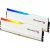 G.Skill DDR5 - 48GB - 6000 - CL - 30 (2x 24 GB) Dual Kit, memory (white, F5-6000J3036F24GX2-RM5RW, Ripjaws M5 RGB, INTEL XMP)