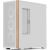 Aerocool D501A-G-WT-v2, tower case (white/wood)