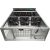 Inter-Tech IPC 4W40 Mining (black, 4 height units)