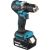 Makita Cordless Drill DDF487RFE3, 18Volt (blue/black, 3x Li-Ion battery 3.0Ah, case)