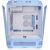 Thermaltake The Tower 600 , Tower Case (light blue, Tempered Glass x 3)